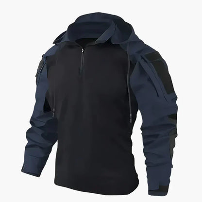 Utz Men's Tactical Jacket: Windproof, Water-Resistant, Breathable Outdoor Coat