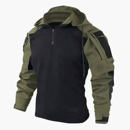 Utz Men's Tactical Jacket: Windproof, Water-Resistant, Breathable Outdoor Coat