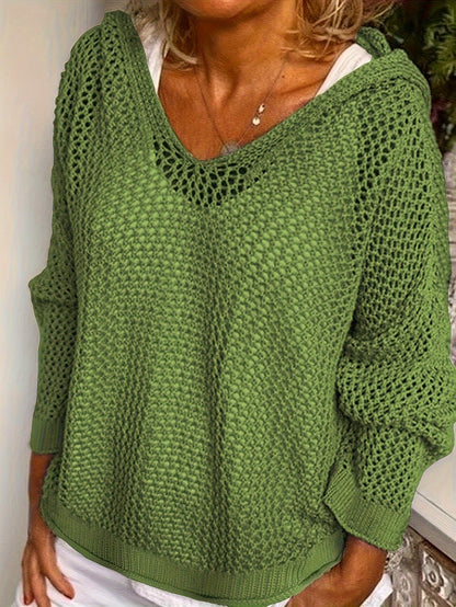 Lana Knit Hooded Sweater