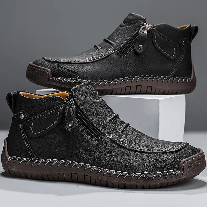 OrthoLux™ | Premium Leather Orthopedic Shoes