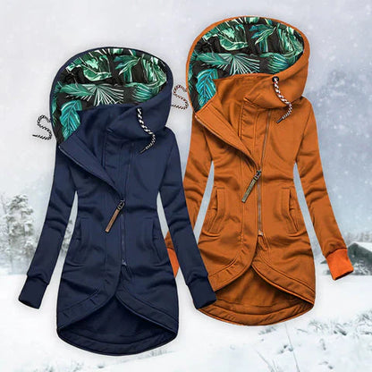 Veloria™ | Elegant Hooded Winter Coat