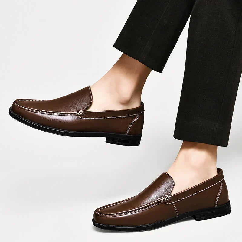 VERONA LEATHER LOAFERS